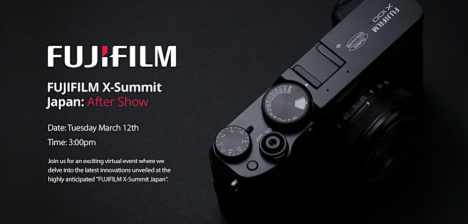 Fujifilm X-Summit Event Banner