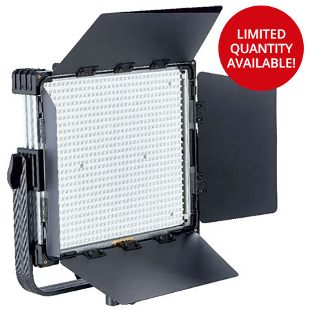 LEDGO LG-900MCSII LED Light Bi-Colour with V Mount, WiFi/DMX, DC Adapter, Filter Set and Case