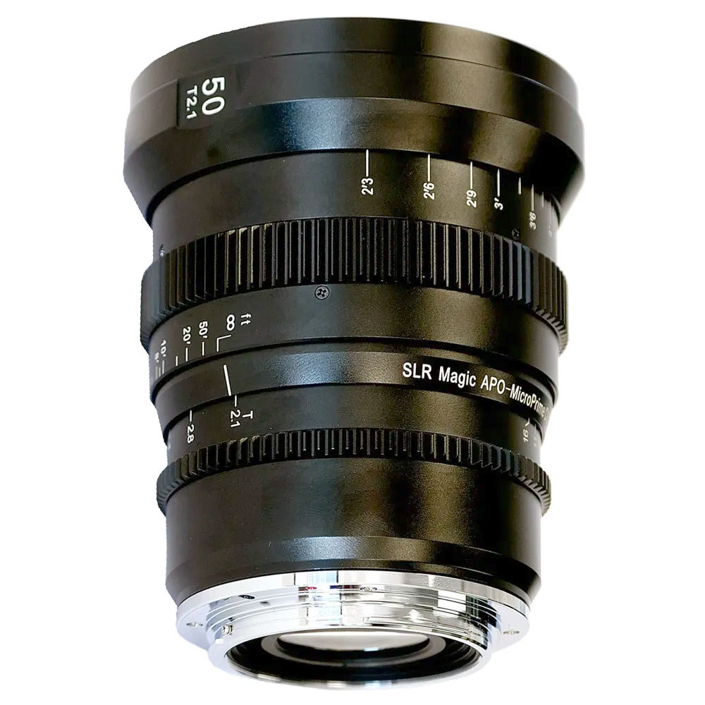 SLR Magic PVSG 50mm T/2.1 APO-MicroPrime Cine Lens for EF Mount