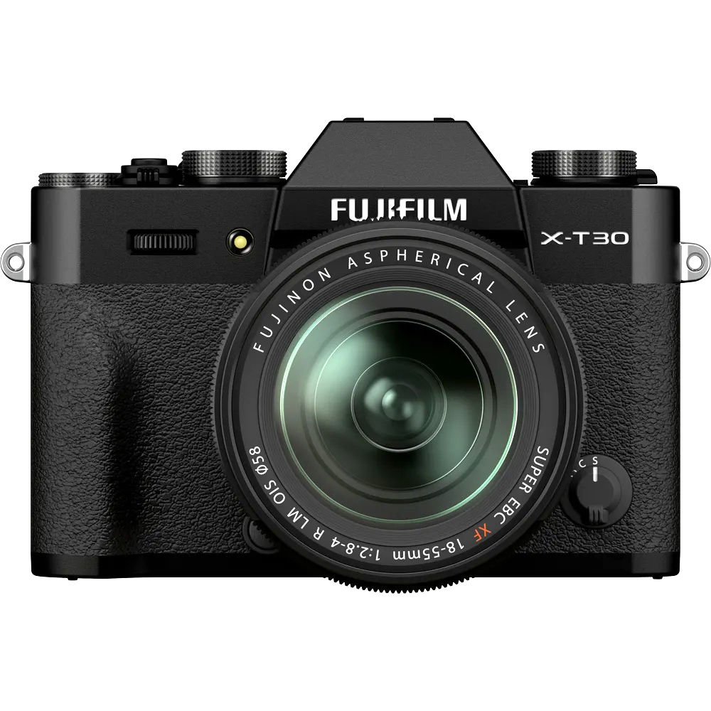 Fujifilm X-T30 II Mirrorless Kit Black w/ XF 18-55mm f/2.8-4.0 R LM OIS Lens
