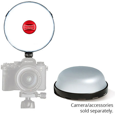 Rotolight NEO 3 Ultimate Bundle withNEO 3, Diffuser Dome, NPF 750 Battery, Fast Charger