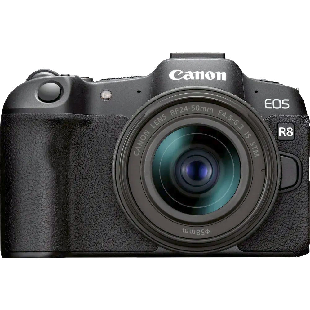 Canon EOS R8 with RF 24-50mm F4.5-6.3 IS STM Lens