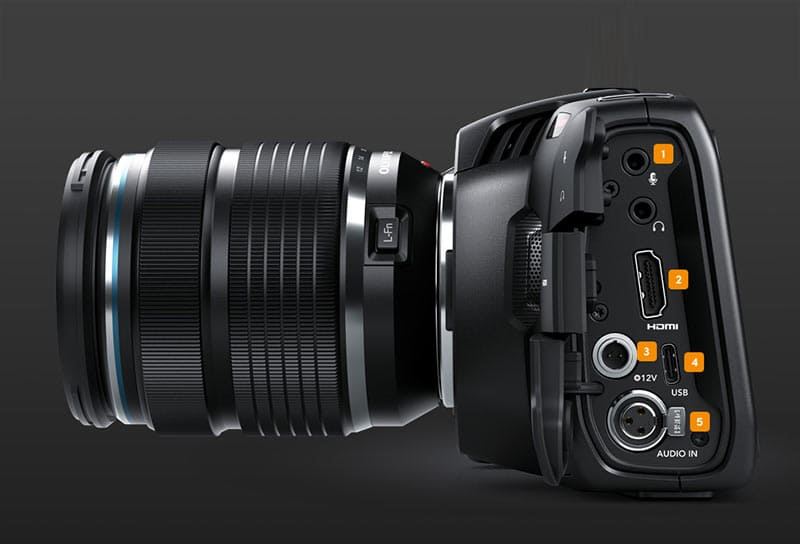 Blackmagic Design Pocket Cinema Camera 4K CINECAMPOCHDMFT4K Cinema