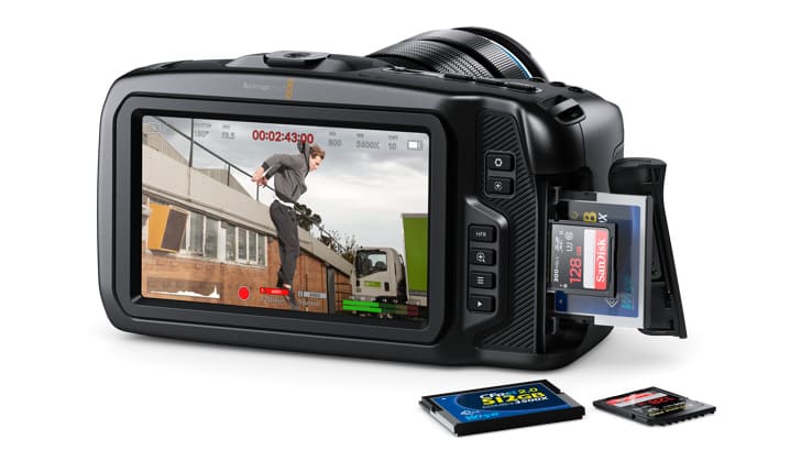 Blackmagic Design Pocket Cinema Camera 4K CINECAMPOCHDMFT4K Cinema