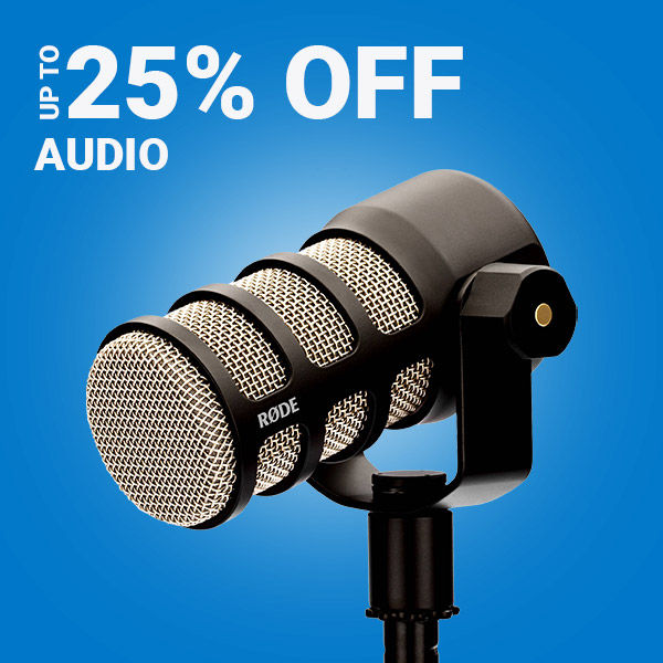 Up to 25% off Audio