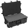 1650 Case Black w/Foam w/Retractable Handle & Wheels