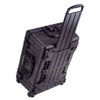 Pelican 1610 Case Black w/Dividers w/Retractable Handle & Wheels