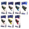 Epson Stylus 7600/9600 Ink Set w/7 Cartridges w Photo Black 110ml