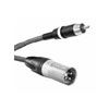 Digiflex 3' XLR M - RCA Audio Cable