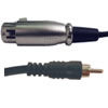 Digiflex 3' XLR F - RCA Audio Cable