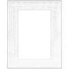 Framatic 16" x 20" Fineline Silver Aluminum Frame with 10" x 15" Single Mat Opening # 52