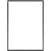 Framatic 5" x 7" Fineline Black Aluminum Frame with no mat