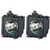 Panasonic ETLAD57W Lamp Twin Pack