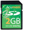 Acumem 2GB SD Card - part of kit