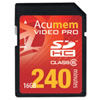 Acumem 16GB SDHC 240min card