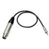 HOSA Line-Match Transformer XLR (F) to Stereo 3.5 mm (M), Pigtail