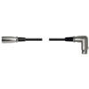 HOSA XLR F Right Angle to XLR M 15' Professional Audio Cable