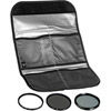 Hoya 40.5mm Digital Filter Kit 2 - UV, PL-CIR, Neutral Density 8x, Pouch