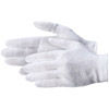 100% Cotton Gloves - Light Weight 2.5 oz Mens L 9 1/2 - 10" - 12 Pairs per package