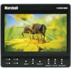 5" On Camera Monitor with HDMI Input (only) , Sun Shade with Peaking and False Color DV Plate