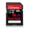 Sandisk Extreme 16GB HD SDHC cards