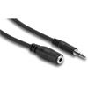 HOSA MHE-125 Headphone Extension 3.5mm F to 3.5mm Male