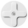 Tether Tools Wallee Wall Disk Mount WHT