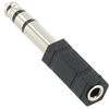 TechCraft 1/4" Male to 3.5mm Female Stereo Adapter