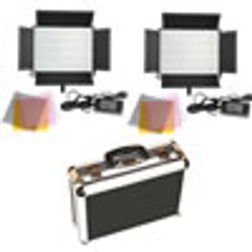 LED Go 2 X LG-1200CP LED Lights Bi-Colour with Hard Case