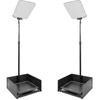 Prompter People STAGEPRO Presidential Teleprompter Pair Series w/ Highbright 17" 1000 NIT PRO Monitors