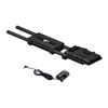Pro-X BM-Rail Camera Tripod Plate with V-Mount Battery Plate w/ power adapter for 7D, 5D Mark II/III