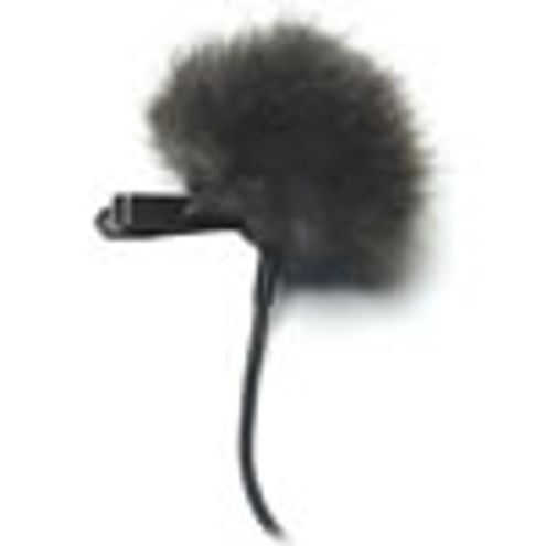 K-Tek KLTFB Fuzzy Lav Windscreen Shower Cap Style- Black
