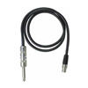 Shure WA302 1/4" Instrument to TA4F Cable