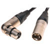 Digiflex 25' XLRM to XLRF Right Angle