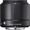 Sigma ART 60mm f/2.8 DN Lens for Micro 4/3 Black
