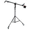 Mantis Telescoping Boom Stand with Rotating Head, Cine Stand with Locking Wheels
