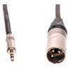 Digiflex 6' XLR-M To 1/8" Mini TRS Plug