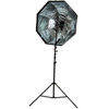 32" Octa Brolly Box with Dual Flash Holder