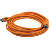 TetherPro USB 3.0 Male A to Male B, 15' Orange