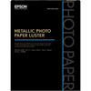Epson 8.5" x 11" Metallic Photo Paper Luster - 25 Sheets