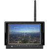 7" Wireless FPV Field Monitor comes with 5.8GHz receiver, slim and portable design