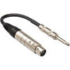HOSA Line-Match Transformer XLR (F) to 1/4" (M), Pigtail