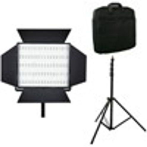 Ledgo LG-900S LED Light 5600K with Mantis Light Stand and Case