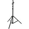 Small 2.3 m Air Cushion Light Stand Black with Ball Head Style Speedlight Umbrella Holder