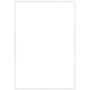 Framatic 13" x 19" Fineline White Aluminum Frame - No Matte