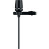 Shure CVL-B/C-TQG Cardioid Lavalier Mic w/ TA4F Connector Includes Windscreen and Tie-clip