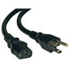 TechCraft 6' 14AWG Power Cord 5-15P to IEC C13