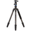 Travel Angel Series 2 4 Section Carbon Fibre Tripod Kit with V1E Ball Head - FTA28CV1