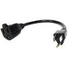 TechCraft 25" AC Indoor Power Extension Cord - 16AWG
