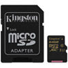 Kingston Tech 64GB Micro SDXC UHS-I U1 Class 10 Card w/ Adapter, 90MB/s read and 45MB/s write